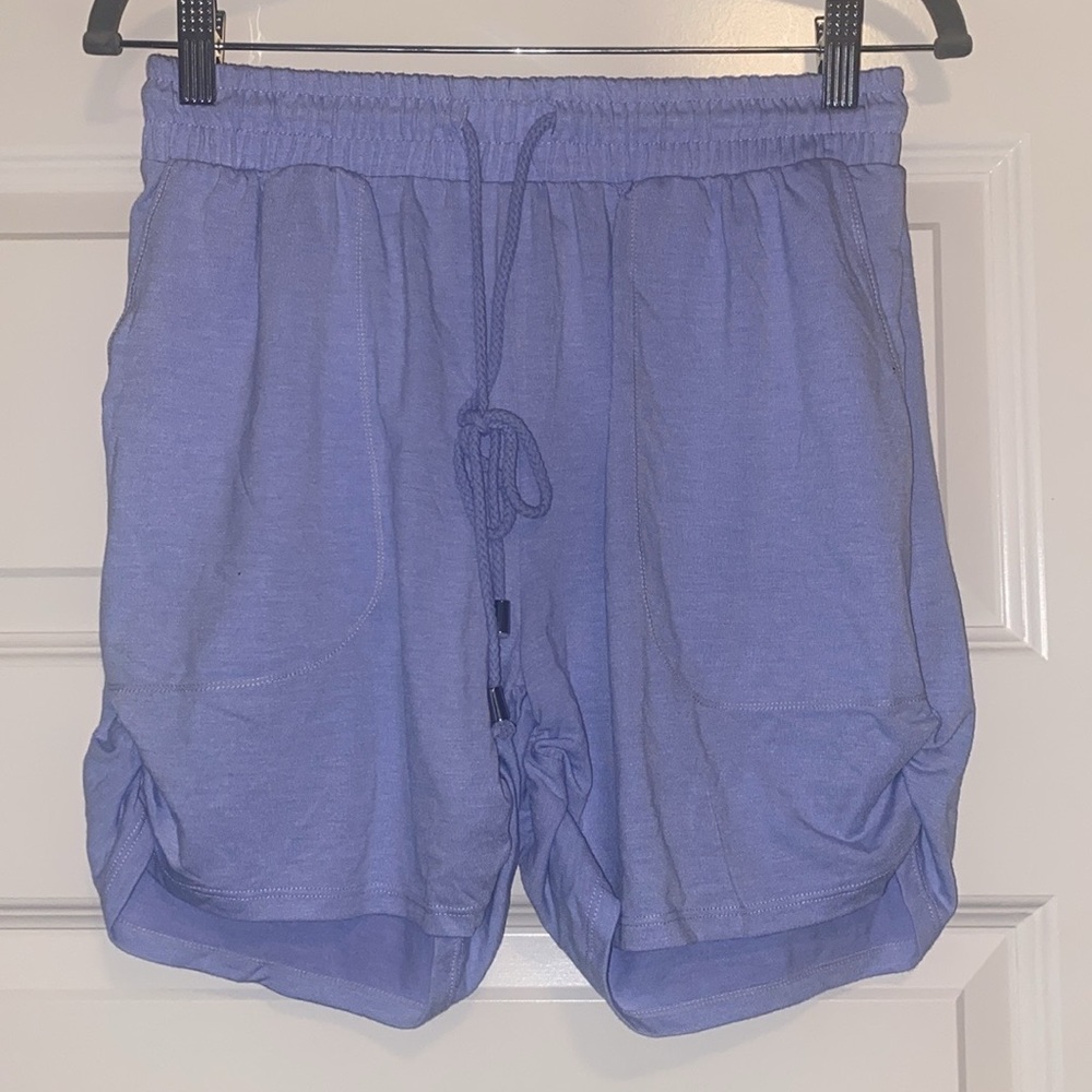 Free people intimately lilac cozy lounge shorts NWOT